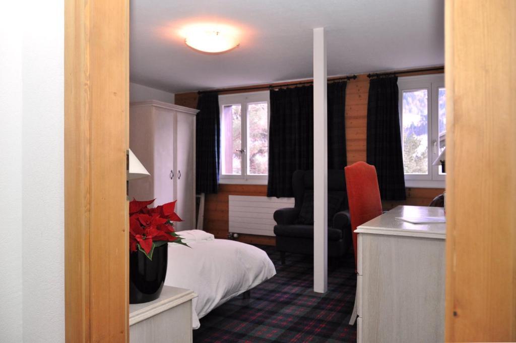 Hotel De La Paix Champéry Quarto foto